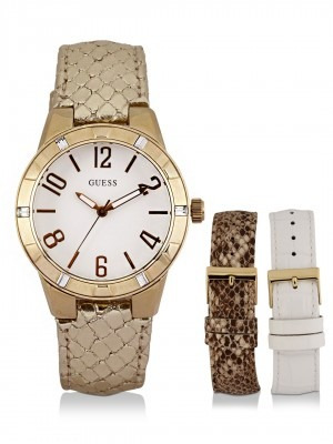 Relógio Guess 3 Pulseiras W0163l2