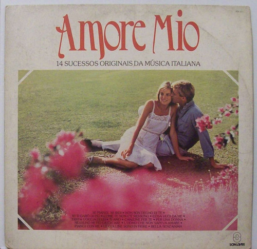 Lp Amore Mio - 14 Sucessos Originais Da Música Italiana 1984