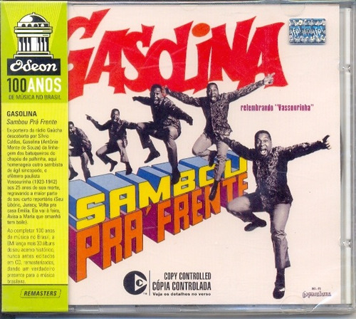 Cd Gasolina - Sambou Prá Frente - 1968 - Lacrado