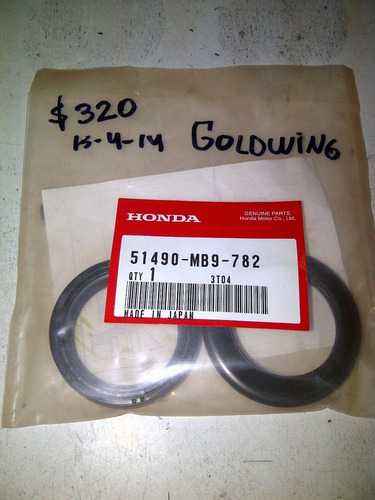 Reten De Barral Con Guardapolvo Para Honda Goldwing Original