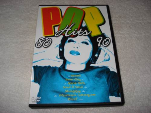 Dvd Pop Hits 80 / 90 Novo Original Lacrado