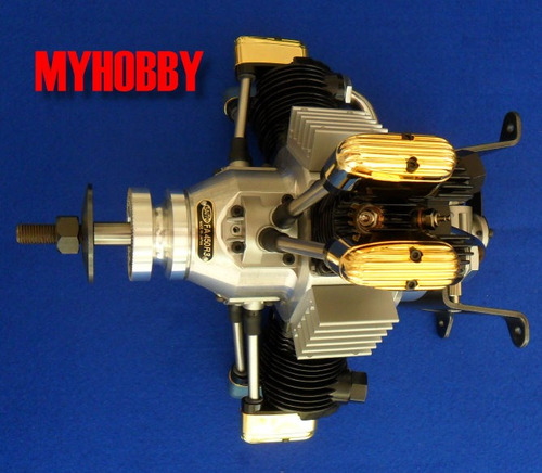Motor Saito Fa-450 R3 03 Cilindros 4-tempos Aeromodelismo