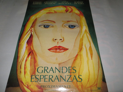 Poster Original De La Pelicula  Grandes Esperanzas