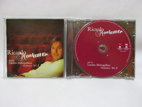 Cd Ricardo Montaner - Con La London Metropolitan Orchestra 2