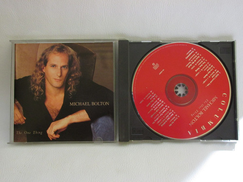 Cd Michael Bolton  -  The One Thing