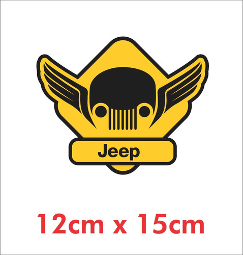 Adesivo  Jeep Willys Renegade Cherokee Jp-ad16