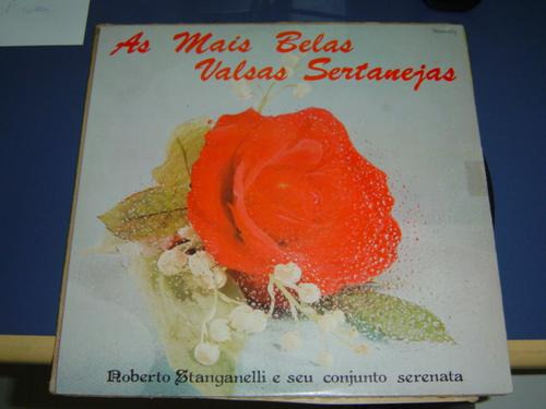 Lp As Mais Belas Valsas Sertanejas - Roberto Stanganelli