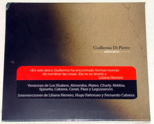 Guillermo Di Pietro Adstratos Cd Spinetta Mateo / Kktus