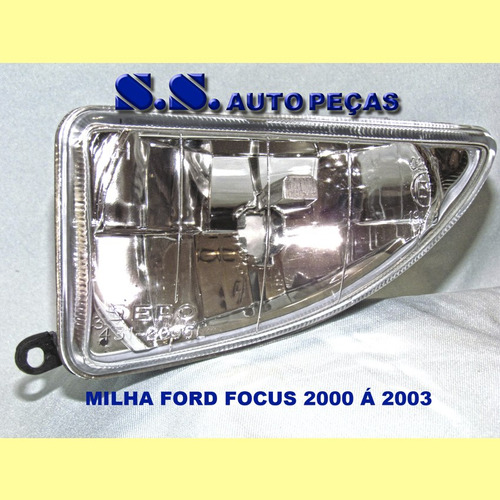 Milha Faról Auxiliar Ford Focus 1998 A 2004 Lado Esquerdo