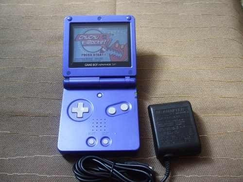 Game Boy Advance Sp Frontlight Azul