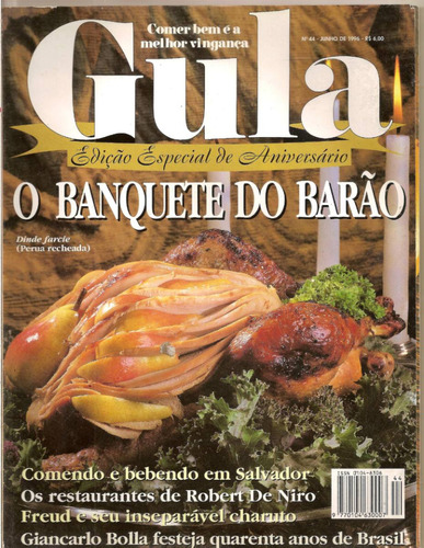 Gula - O Banquete Do Barão/ Robert De Niro/ Freud...charuto