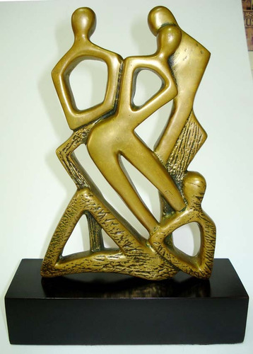  Ivanir Cozeniosque Escultura Bronze Modernismo - Lenach