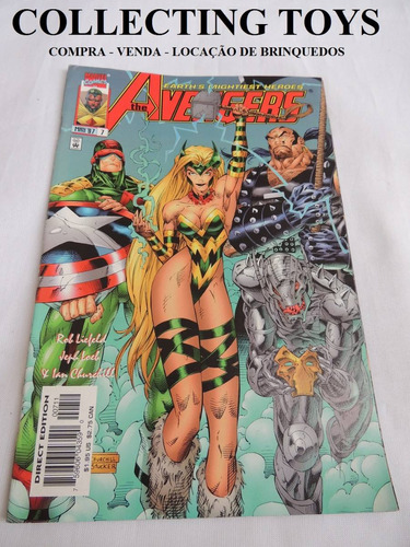 Revista Avengers - Em Inglês - Marvel - 1997   (e 95)