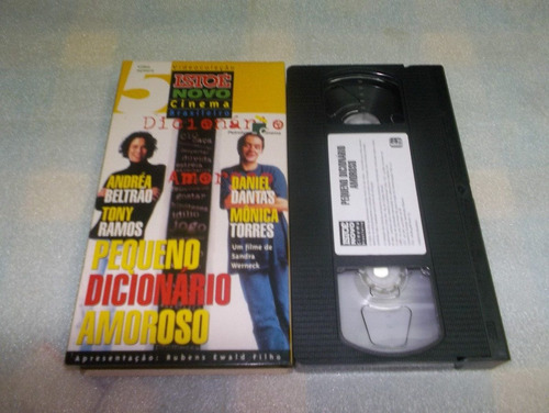 Vhs Pequeno Dicionário Amoroso: Andréa Beltrão E Daniel Dant (Usado)