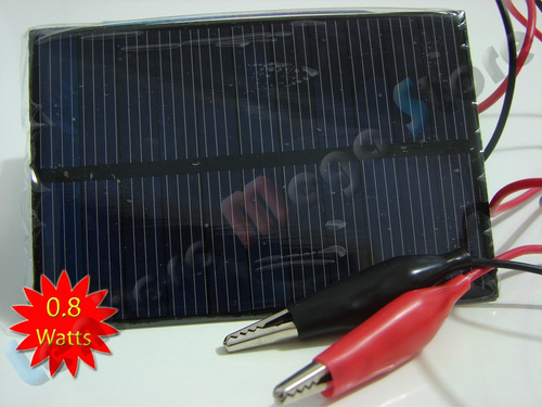 Painel Placa Célula Energia Solar Fotovoltaica 5.5v 160 Mah