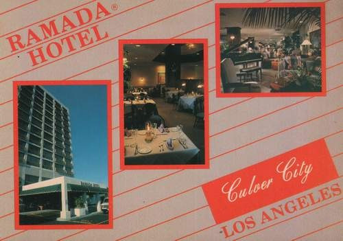 Cartão Postal Importado _ Ramada Hotel Culver City