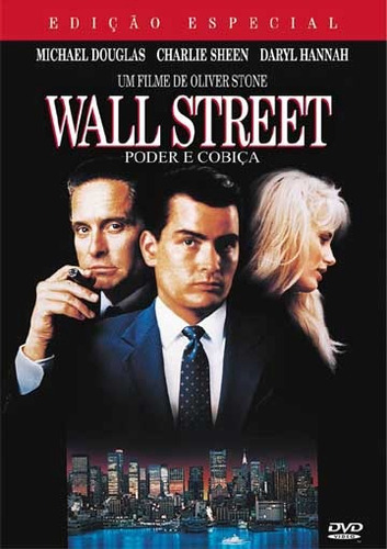 Wall Street Com Michael Douglas E Charlie Sheen Dvd Original