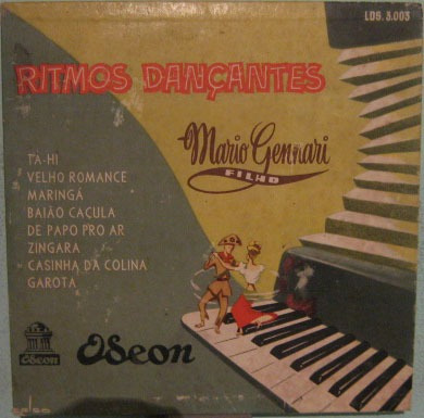 Mario Gennari Filho - Rítmos Dançantes - 10 Polegadas