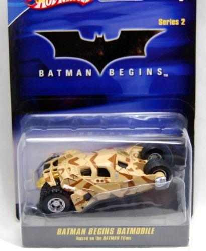 Hot Wheels Batman 1:50  Serie 2 Batman Begins Batmobile
