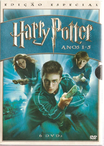 Box Harry Potter - Anos 1 - 5 Edição Especial 