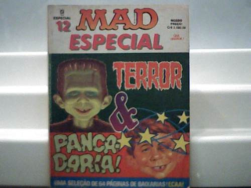 Revista Mad Especial 12 / Terror Pancadaria / Fevereiro 1992