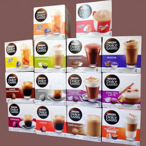 Capsulas Dolce Gusto Nestle Individuais Todos Os Sabores | MercadoLivre