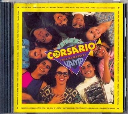 Cd Rádio Corsário O Som Da Galera Vamp 1991 Novela Tv Globo