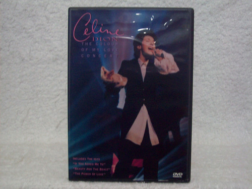 Dvd Original Celine Dion- The Colour Of My Love Concert