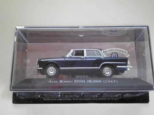 Miniatura Carros Inesqueciveis Brasil Ed. 13 Alfa Romeo Fnm 