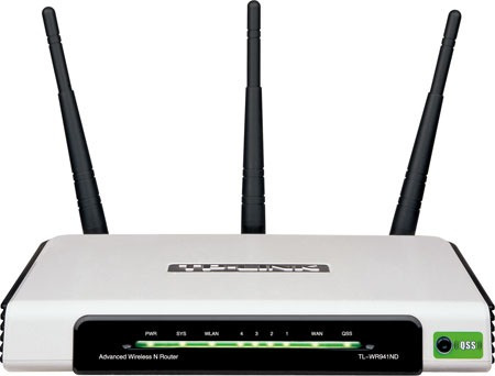 Roteador Wireless N Tp-link Tl-wr941nd 802.11n 300mbps Mimo