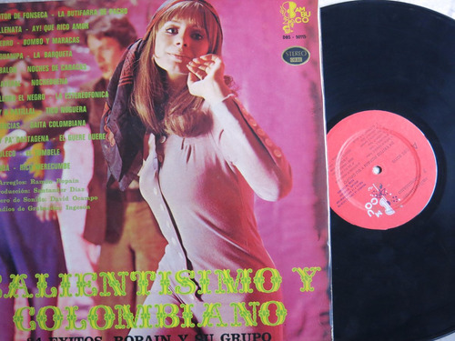 Vinyl Vinilo Lp Acetato Ropain Calientisimo Colombiano Cumbi
