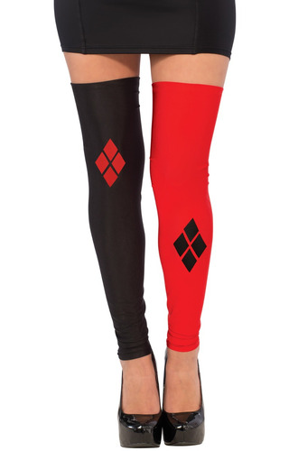 Harley Quinn Thigh Alta Adulto Halloween Accesorios