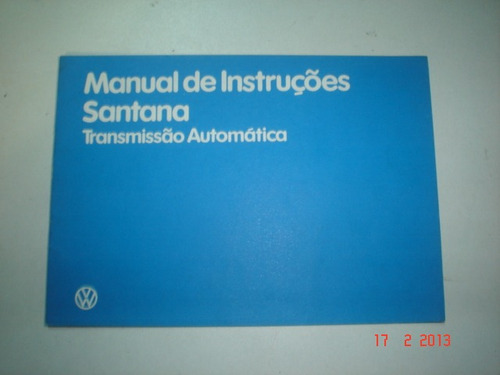 Manual Transmissão Automatica Santana Quantum Câmbio 85 À 87