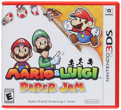 Videojuego Mario & Luigi Paper Jam Nintendo 3ds Gamer