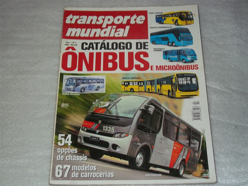 Revista Transporte Mundial Onibus Caminhões Ano 1 Nº 2 2003