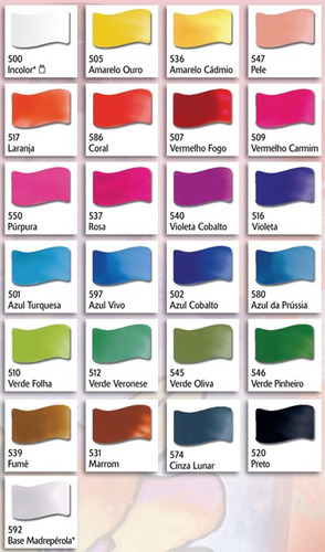 3 X Tinta Aerografo Verniz Vitral Acrilex 37ml *escolha*