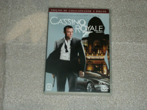 Dvd James Bond 007: Cassino Royale (duplo) Ed. Colecionador