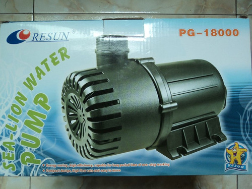 Bomba De Agua Sumergible Resun Pg18000 18000l/h 6m Envio Inc