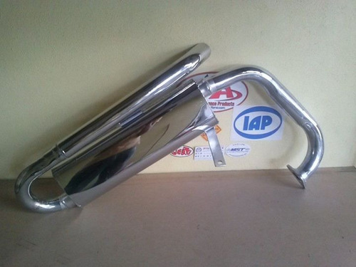 Mofle Violin Comado Marca Vw Racing Para Vocho, Header Vw