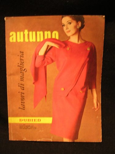 Revista Dubied Moda Italia 1965 Zona Caballito