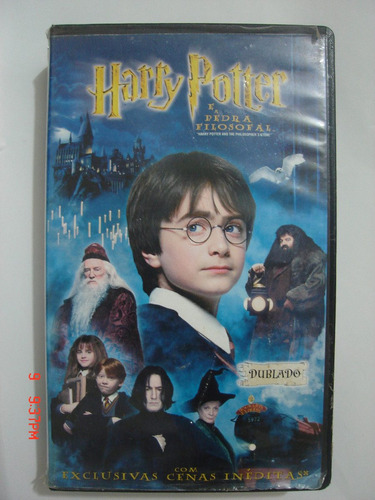 Harry Potter E A Pedra Filosofal  Vhs