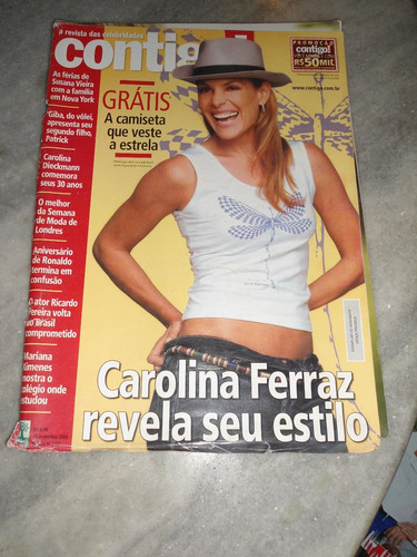 Contigo Nº 1723 - Carolina Ferraz / Suzana Vieira / Giba /