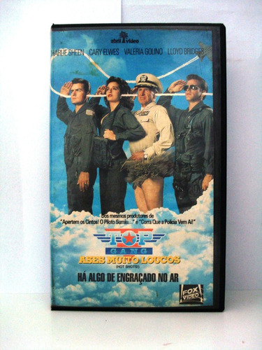 Top Gang Ases Muito Loucos Vhs*