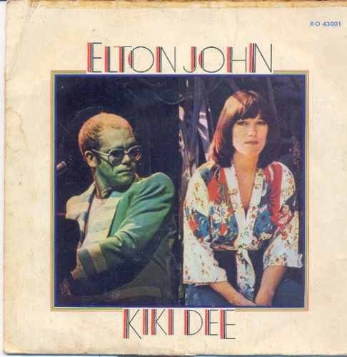Disco Compacto Vinil Lp Antigo Elton John - Kiki Dee - 1976