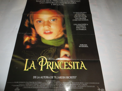 Poster Original De La Pelicula  La Princesita