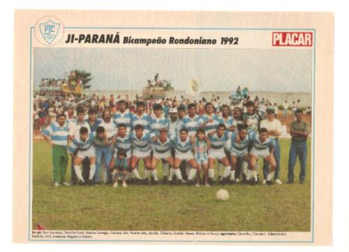 Poster Ji Paraná Rondônia Lote C/6 Série Campeões Placar