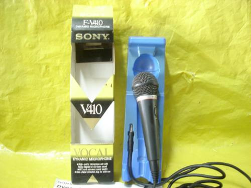 Microfone Sony F-v410 - Novo - Mineirinho - Cps. -