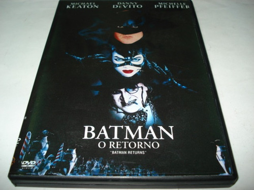 Dvd Batman O Retorno Com Michael Keaton E Michelle Pfeiffer