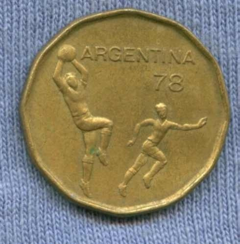 Argentina 20 Pesos 1978 * Mundial De Futbol 1978 *