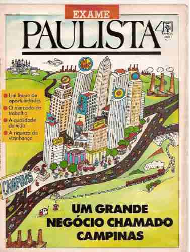 Fascículo Exame Paulista  Um Grande Negócio Chamado Campinas